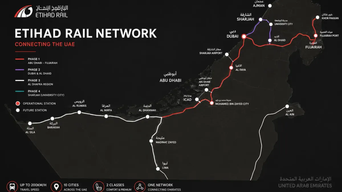Etihad Rail Onboard Experience and Booking Guide