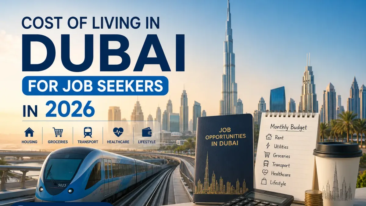 Cost of Living in Dubai for Job Seekers 2026